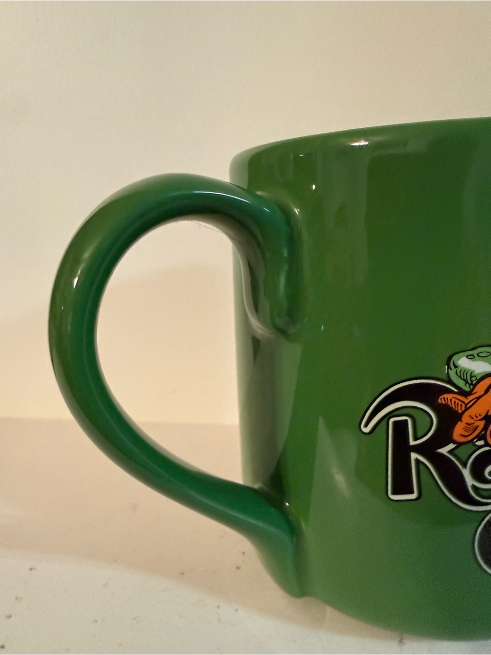 Rainforest Cafe Frog Mug large 16 ounce Vintage 4.25 inches tall - Picture 3 of 10